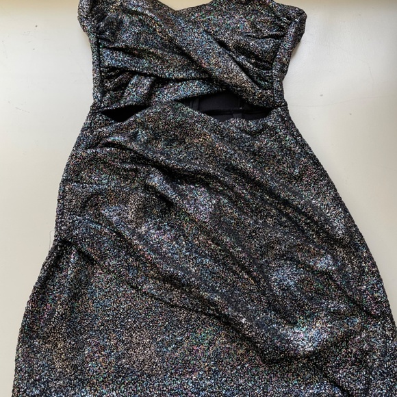 Zara Cut Out Mini Dress Medium - Picture 1 of 10